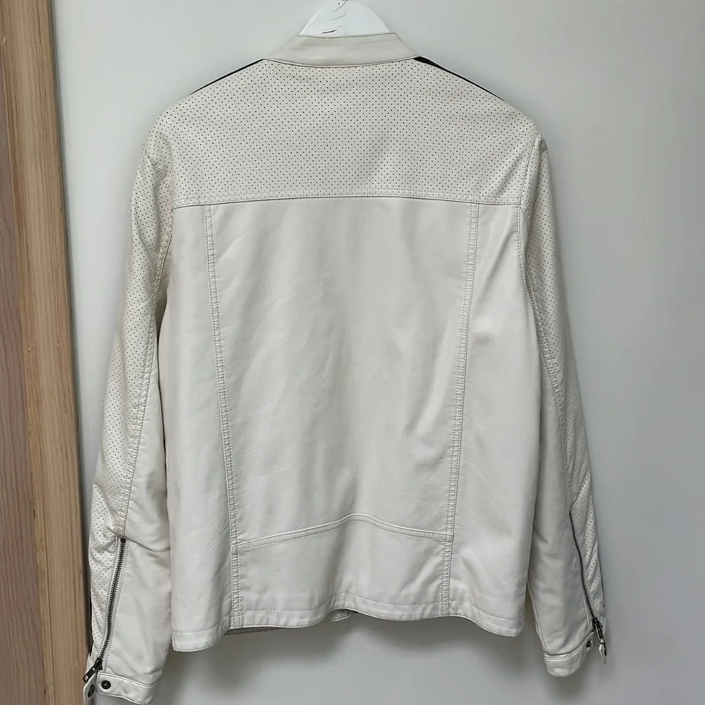 Wilson’s faux Leather Moto Jacket Men’s Small